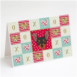 Prague Ratter Love Greeting Cards & Envelopes - Pack of 8
