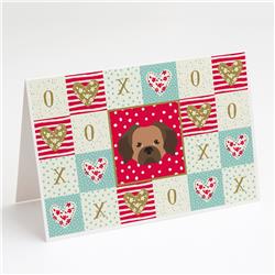 Tibetan Spaniel Love Greeting Cards & Envelopes - Pack of 8