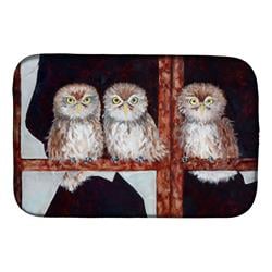 Picture of Carolines Treasures FHC1002DDM Owls by Ferris Hotard Dish Drying Mat