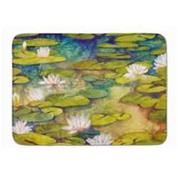 Waterlillies by Ferris Hotard Machine Washable Memory Foam Mat