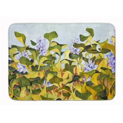 Water Hyacinth by Ferris Hotard Machine Washable Memory Foam Mat