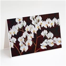 Orchids by Ferris Hotard Greeting Cards & Envelopes - Pack of 8