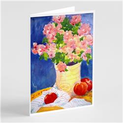 Picture of Carolines Treasures 6002GCA7P Pink Bouquet of Flowers Greeting Cards & Envelopes - Pack of 8
