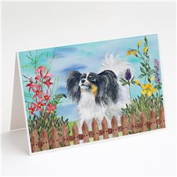 Papillon Spring Greeting Cards & Envelopes - Pack of 8