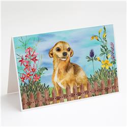 Chihuahua Spring Greeting Cards & Envelopes - Pack of 8