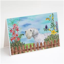 Sealyham Terrier Spring Greeting Cards & Envelopes - Pack of 8