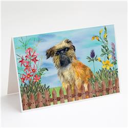 Brussels Griffon Spring Greeting Cards & Envelopes - Pack of 8
