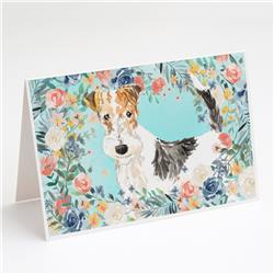 Fox Terrier Greeting Cards & Envelopes - Pack of 8