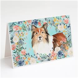 Sheltie Greeting Cards & Envelopes - Pack of 8