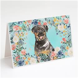 Rottweiler Greeting Cards & Envelopes - Pack of 8