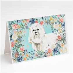 Maltese Greeting Cards & Envelopes - Pack of 8