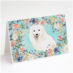 Japanese Spitz Greeting Cards & Envelopes - Pack of 8