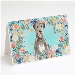 Irish Wolfhound Greeting Cards & Envelopes - Pack of 8