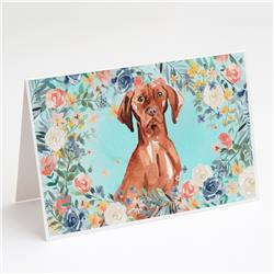 Vizsla Greeting Cards & Envelopes - Pack of 8