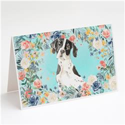 English Pointer Greeting Cards & Envelopes - Pack of 8