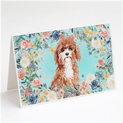 Cavapoo Greeting Cards & Envelopes - Pack of 8