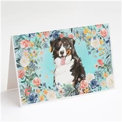Bernese Mountain Dog Greeting Cards & Envelopes - Pack of 8