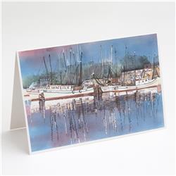 Harbour Greeting Cards & Envelopes - Pack of 8