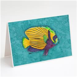 Tropical Fish Greeting Cards & Envelopes - Pack of 8