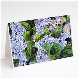 Hydrangea Greeting Cards & Envelopes - Pack of 8