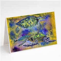 Loggerhead Turtles Greeting Cards & Envelopes - Pack of 8