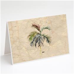 Palm Tree No.4 Greeting Cards & Envelopes - Pack of 8