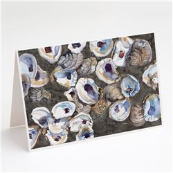 Oysters Greeting Cards & Envelopes - Pack of 8
