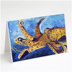 Octopus Greeting Cards & Envelopes - Pack of 8