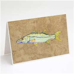 Snook Greeting Cards & Envelopes - Pack of 8