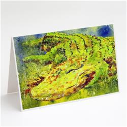 Alligator Greeting Cards & Envelopes - Pack of 8
