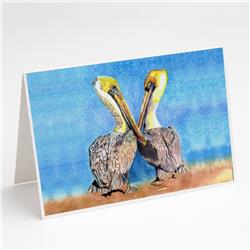 8539GCA7P Pelican Greeting Cards & Envelopes - Pack of 8