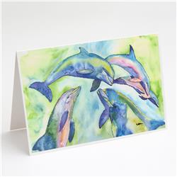 Dolphins Greeting Cards & Envelopes - Pack of 8