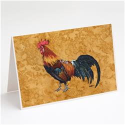 Rooster Greeting Cards & Envelopes - Pack of 8
