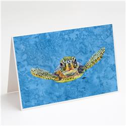 Turtle Coming At You Greeting Cards & Envelopes - Pack of 8