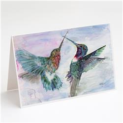 Hummingbird Combat Greeting Cards & Envelopes - Pack of 8