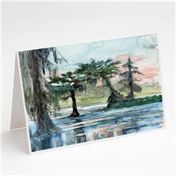 In the Swamp Greeting Cards & Envelopes - Pack of 8