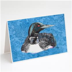 Single Loon Greeting Cards & Envelopes - Pack of 8