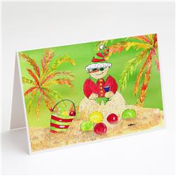 Sandman Snowman Greeting Cards & Envelopes - Pack of 8