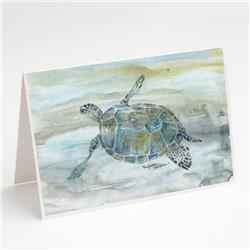 Sea Turtle Watercolor Greeting Cards & Envelopes - Pack of 8