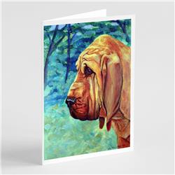 Bloodhound Greeting Cards & Envelopes - Pack of 8