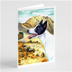 Canaan Dog Greeting Cards & Envelopes - Pack of 8