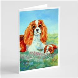 Cavalier Spaniel Mommas Love Greeting Cards & Envelopes - Pack of 8