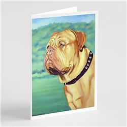 Dogue De Bordeaux Greeting Cards & Envelopes - Pack of 8