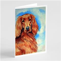 Irish Setter Greeting Cards & Envelopes - Pack of 8