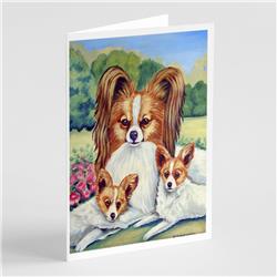 Papillon A Mommas Love Greeting Cards & Envelopes - Pack of 8