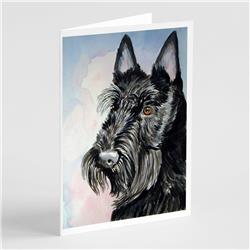 Scottish Terrier Greeting Cards & Envelopes - Pack of 8