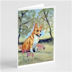 Corgi Greeting Cards & Envelopes - Pack of 8