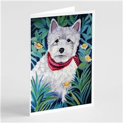Westie Greeting Cards & Envelopes - Pack of 8