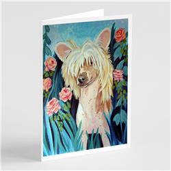 Chinese Crested Greeting Cards & Envelopes - Pack of 8