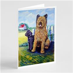 Briard Greeting Cards & Envelopes - Pack of 8